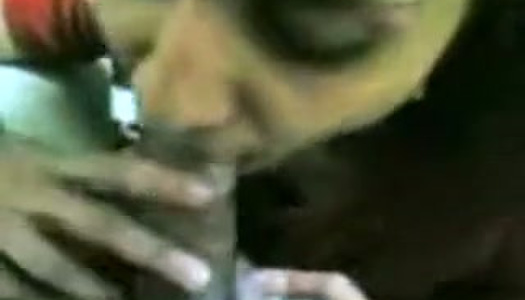 Dirty ugly Indian amateur bitch is busy with sucking her hubby's cock porn pics