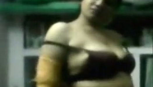 Chubby ugly Indian bitch flashes her saggy natural titties on cam porn pics