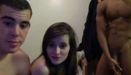 Handsome guy shares his sluttish GF in the dorm room porn pics