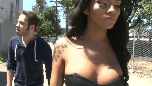 This busomy tranny uses her beauty to get the dick she wants porn pics