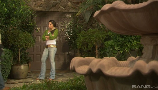 Romantic babe Katie Morgan rides hard pole and takes cum on her pretty face porn pics