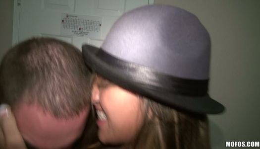 Student party turns into a blowjob provided by Jackie Cruz & Sabrina Taylor porn pics