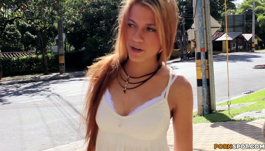 Red haired slut Alice has crazy nookie with one horny stranger porn pics