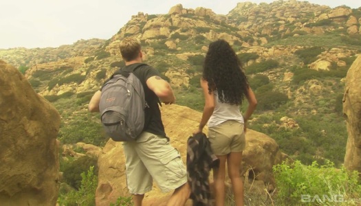 Hot tempered babe Dee is fucked hard in the mountains porn pics