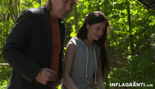 Skinny chick Lullu Gun takes big dick in her fresh tiny cunt porn pics