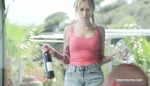 Stunning harlot Tina Kay is taking part in steamy foursome sex porn pics