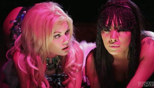 Gorgeous Asian whore Asa Akira can't stop eating fresh looking cunt porn pics