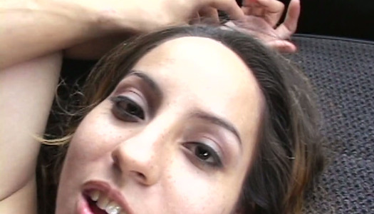 Car slut Monica likes the taste of strange cock porn pics