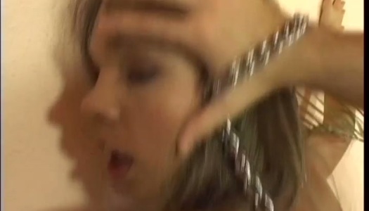 Sweet girl on a leash Gabriella Moon does her best porn pics