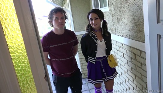 Kinky dude shares his slutty girlfriend Isabella Nice with sex-starved friend porn pics