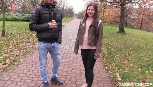 Young dude picks up and fucks yummy teen Cassie Fire porn pics