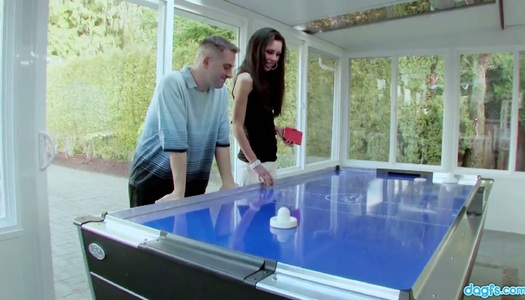 Bare boned brunette Angelina is fucked by hot blooded dude porn pics