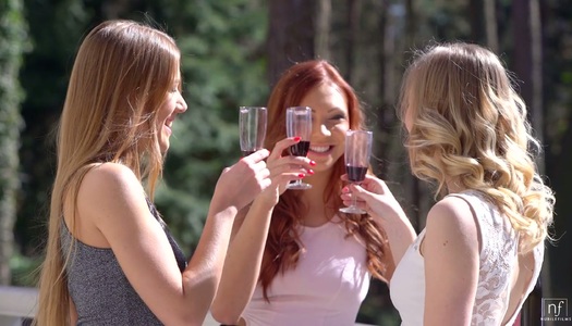 Three killing hot babes are making love like there's no tomorrow porn pics