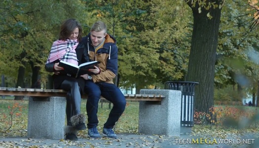 Timid babe Jezla gets intimate with her new boyfriend on the first date porn pics