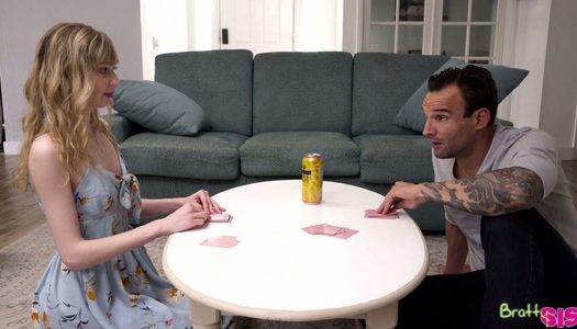 Lustful teen Mackenzie Moss gets intimate with her experienced stepbrother porn pics