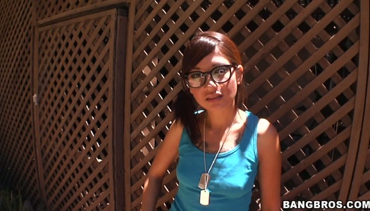 Cute brunette Coco Velvett seduces a strong black dude for winning a cock porn pics