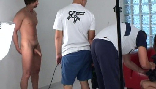 Backstage video of how sexy Candy Strong performs for seduction scene porn pics