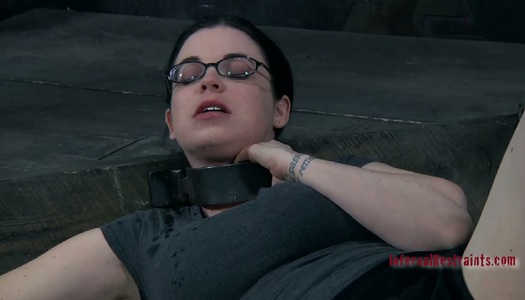 Four eyed slut Sybil Hawthorne plays dirty BDSM games porn pics