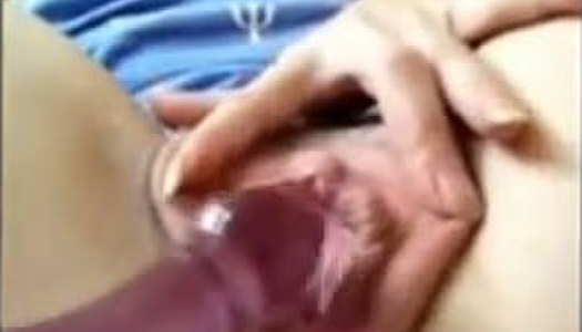 Sexy amateur housewife pokes her meaty juicy pussy all alone porn pics