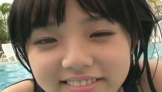 Fuckable Japanese cutie Ai Shinozaki swims in sexy bikini porn pics