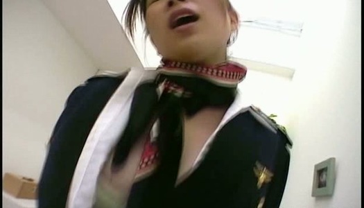 Slutty air hostess Mana Iizuka fucking on POV amateur vid porn pics