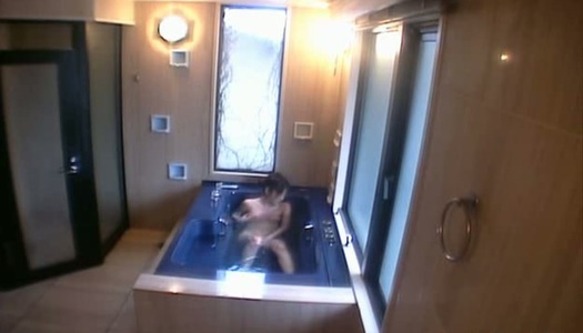 Backstage of the solo seduction video with horny Japanese chick Miki porn pics