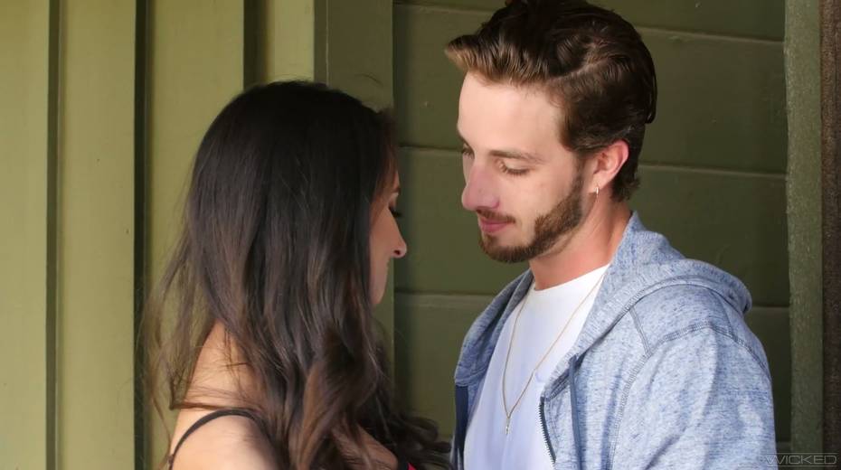 Cute brunette with dimples Eliza Ibarra is fucked and jizzed by hot blooded neighbor - 2. pic